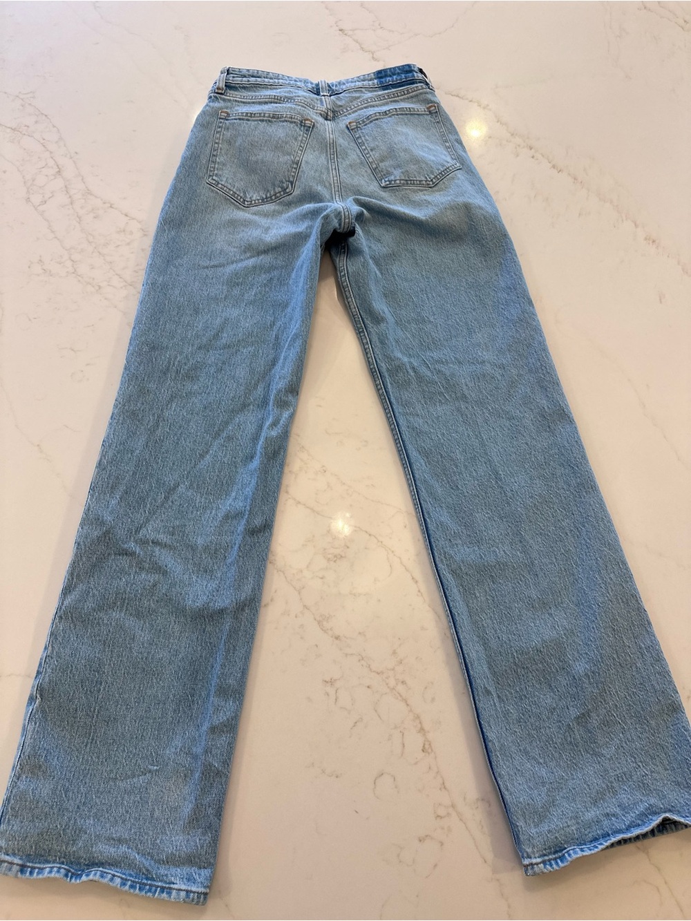 Abercrombie & Fitch Light Wash Straight-Leg Jeans - Picture 5 of 5
